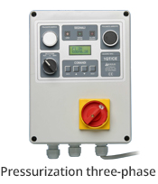 aerre2 Pressurization three-phase electrical control panel