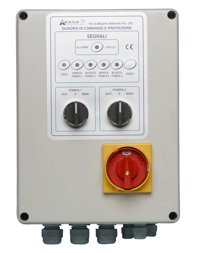 aerre2 Electric control panel type Q2PTD-EC