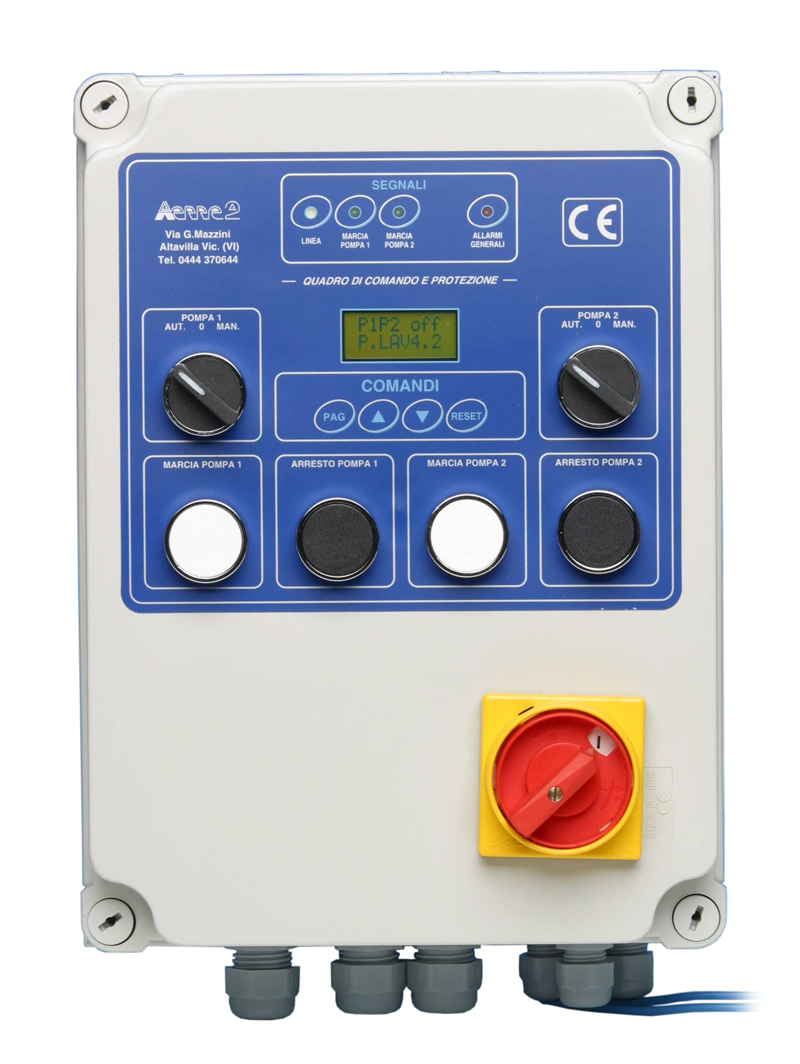 aerre2 electrical control panel type Q2PMD CE