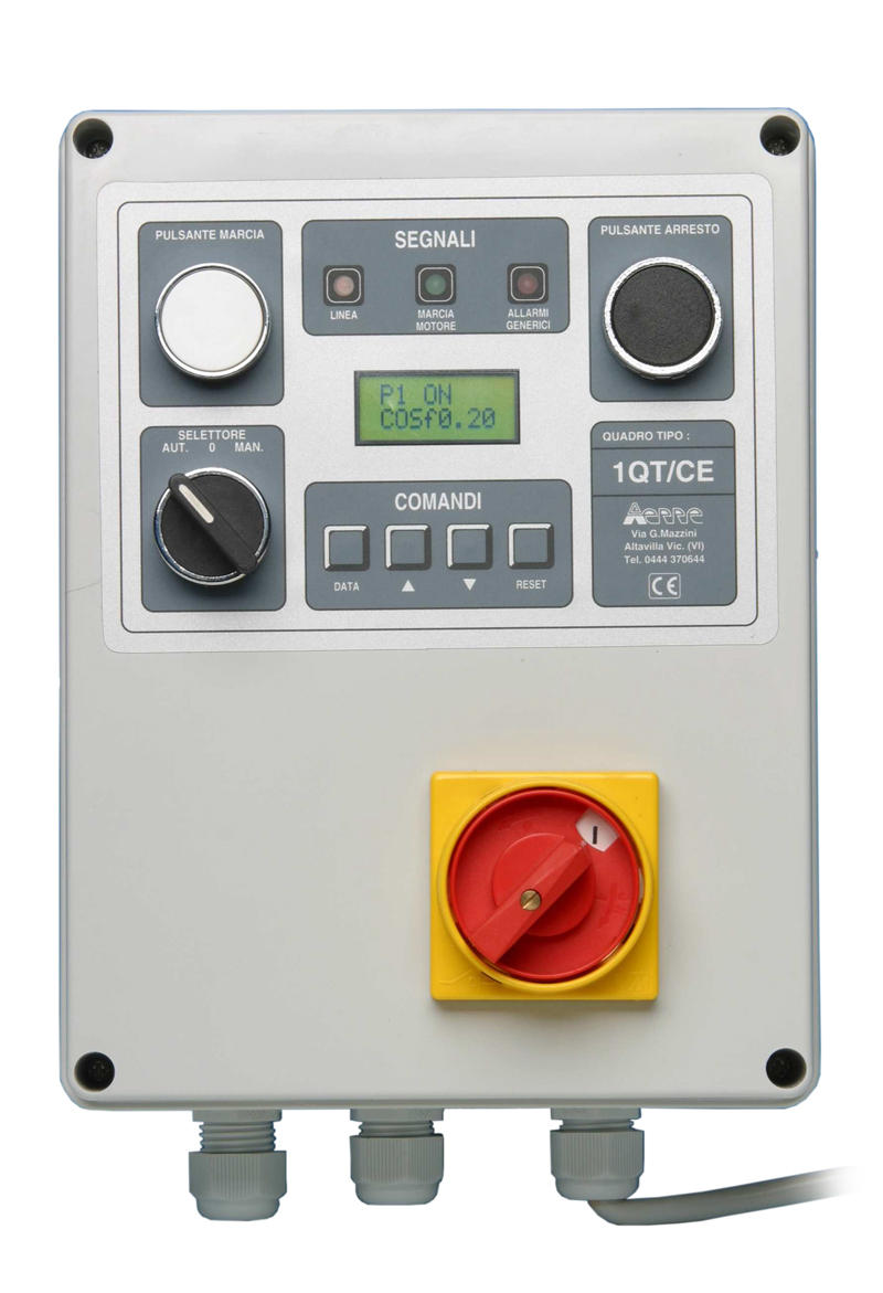 aerre2 electrical control panel type 1QMD-CE