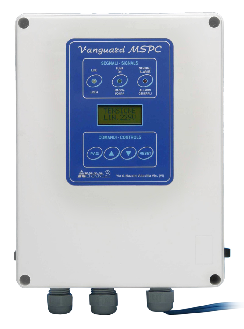 aerre2 electrical control panel vanguard